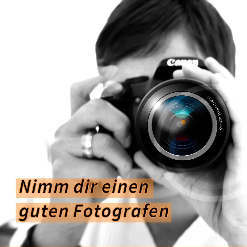 Fotograf statt Bildersuche im Internet