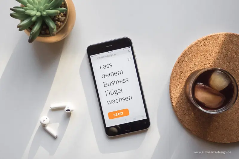 Lass deinem Business Flügel wachsen - Handy