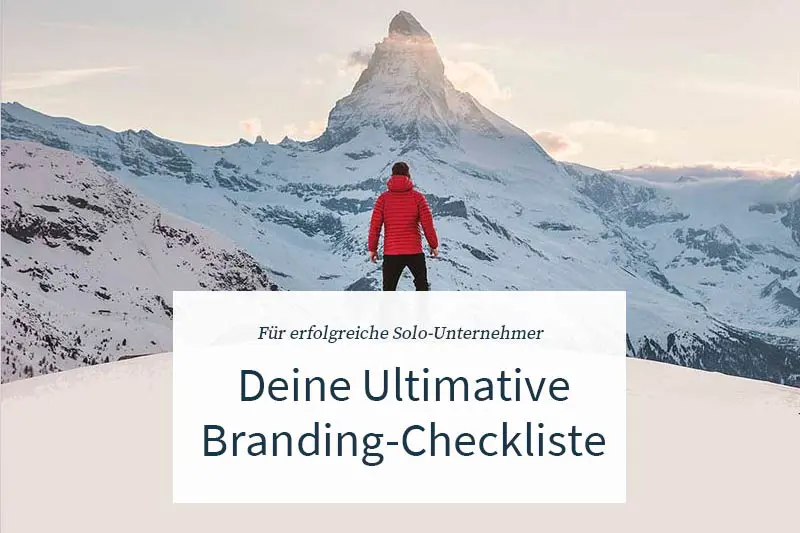 Online-Workshop Challenge: Heb (dich) ab! - Confirmation thank you page 2 Ultimative-Branding-Checkliste für Solounternehmer.