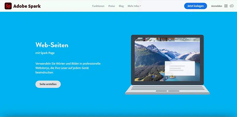 Web-Seiten einfach und schnell selbst gestalten.