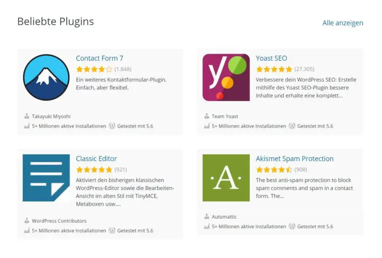 Warum WordPress? Die Plugins sind wie eine riesige Schatztruhe
