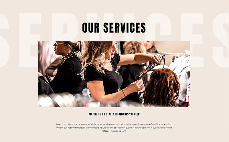 Du kannst aus vielen Webdesign Vorlage auswählen.