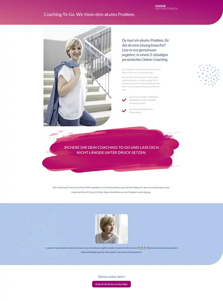 Portfolio Branding und Website für Solounternehmerin 2 Portfolio: Branding, Markenstil, Website mit WordPress