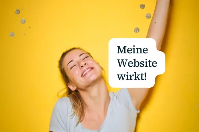 Webdesign für Coaches: Meine Website wirkt!