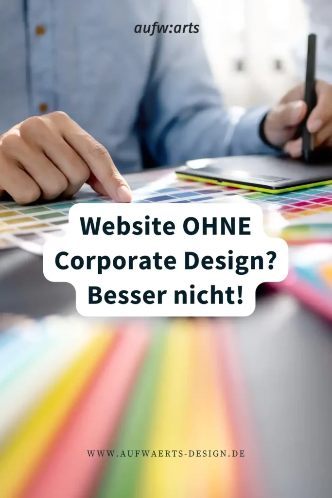 website ohne corporate design ist teuer