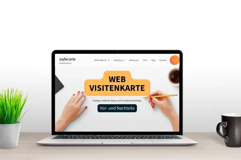 Webvisitenkarte erstellen: Welche Vor- und Nachteile hat ein Onepager?